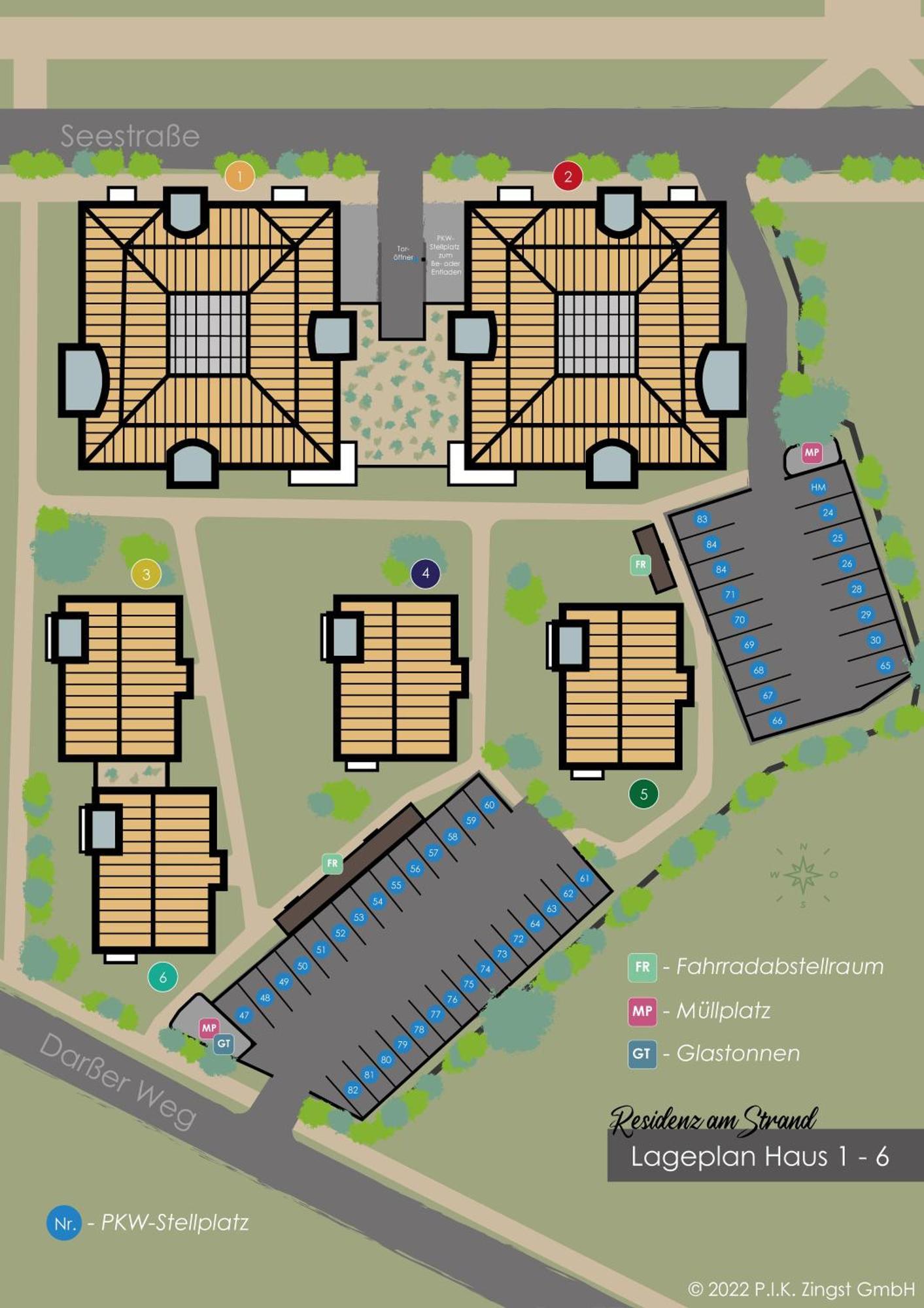 Residenz Am Strand Wohnung 2-43 Zingst Kültér fotó
